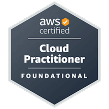 AWS Certified Cloud Practitioner (Foundational) badge
